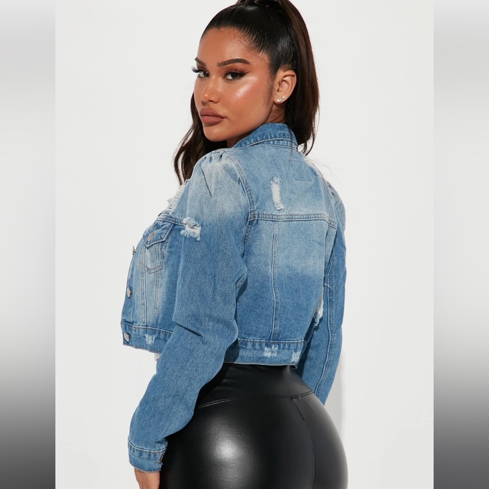 (3 for $100) NWT Fashion Nova Denim Jacket